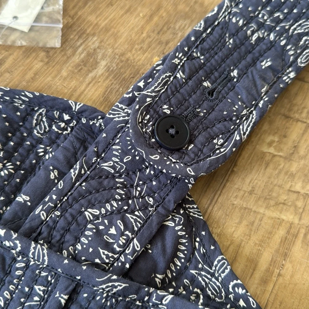 Madewell Quilted Sweetheart Crop Top Size 2 - Picture 8 of 16